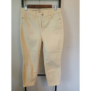 Talbot Flawless Yellow High Waisted Cropped Jegging 6